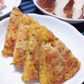 ｸﾏﾘｴ's cooksnap of when they made マヨ＆アンチョビでコク旨＊南瓜のガレット.