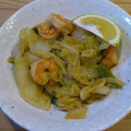 キキ☆★'s cooksnap of when they made 簡単あっさり✩海老と白菜のかぼす炒め✩.