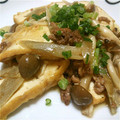 ロッキー822's cooksnap of when they made 厚揚げと挽肉のさっと煮.