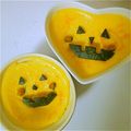 mim3's cooksnap of when they made ●ハロウィンかぼちゃプリン●.
