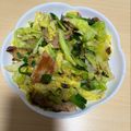 みるく大福's cooksnap of when they made 豚バラキャベツのやみつき塩だれ炒め.