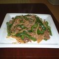 ととろ７'s cooksnap of when they made 青椒肉絲.