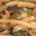 きらり流れ星's cooksnap of when they made 豚肉と筍ピーマンのピリ辛炒め！.