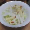 豆まめCafe's cooksnap of when they made 白菜とくるみのサラダ.