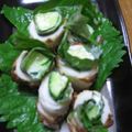 がるばんぞママ's cooksnap of when they made 弁当ＩＮ★ちくわでシソかっぱ巻き♫.