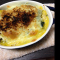 くれよんさん。's cooksnap of when they made ほうれん草とかぼちゃグラタン.