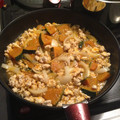Yoshiii★'s cooksnap of when they made 南瓜と玉葱のそぼろ煮.