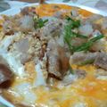 mako0711's cooksnap of when they made カリカリ豚バラの卵とじ☆おろしポン酢で.