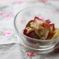 みるく茶's cooksnap of when they made さつま芋の☆簡単♪♪フルーツ白ワイン煮.