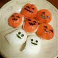豆乳pudding's cooksnap of when they made ハロウィン手まり寿司簡単.