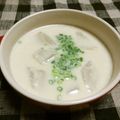 ミセス♡ エス's cooksnap of when they made 冬瓜の豆乳味噌スープ.