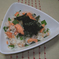 yuirin24's cooksnap of when they made 鮭と大葉の混ぜ寿司.