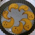 キョンちゃんﾆｬ's cooksnap of when they made サクサクハロウィンのかぼちゃクッキー.