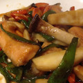 NimSaku's cooksnap of when they made サーモンとエリンギの味噌炒め.