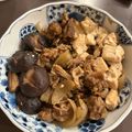 くぅちゃん0218's cooksnap of when they made エバラすき焼きのタレで超簡単肉豆腐♪.