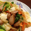 猫柳商店's cooksnap of when they made 簡単！ キャベツとウィンナーのカレー炒め.