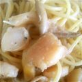 pasteldech's cooksnap of when they made ★きのこと帆立のめんつゆスープパスタ★.