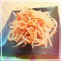 kurozubb's cooksnap of when they made 甘酸っぱ～～ピリっともやし☆.