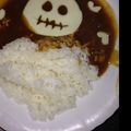 TＡあゆ's cooksnap of when they made ハロウィンに♪簡単デコカレー☆.