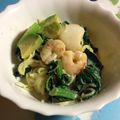 cheesedog's cooksnap of when they made ホタテと海老とボカドのクリーム焼きそば.