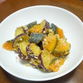 ちはもん's cooksnap of when they made かぼちゃとさつまいもの明太子あえ.