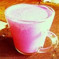 saorinrin＊'s cooksnap of when they made ドラゴンフルーツとバナナのスムージー☆.
