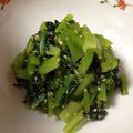 tokko0127's cooksnap of when they made 小松菜レモン風味.