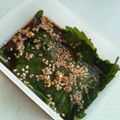 crystaI's cooksnap of when they made 簡単！大葉・エゴマの葉のニンニク醤油漬け.