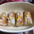 ひとみん。。。's cooksnap of when they made ツナマヨコーンiｎちくわ簡単おつまみ.