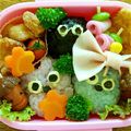 あやぽあ's cooksnap of when they made 簡単＊かわいい♪キャラ弁＊トトロ弁当.