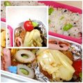 ゆけり３兄弟's cooksnap of when they made ミニトマトでリンゴ！ キャラ弁に！.