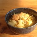 ☆くろすけ☆'s cooksnap of when they made 簡単カレースープスパ（温タマのせ）.
