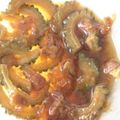 emina's cooksnap of when they made ゴーヤの梅かつお和え.