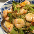 shiso24's cooksnap of when they made エビとブロッコリーのマヨネーズ炒め.
