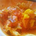 sekikaze's cooksnap of when they made 鶏肉とかぼちゃのトマト煮込み.