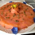 Lucky66's cooksnap of when they made サーモン寿司ケーキ.