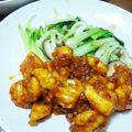 B子chan's cooksnap of when they made イカのチリソース炒め.
