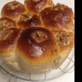 銀ちゃぁぁぁん's cooksnap of when they made 栄養満点！全粒粉でクルミ入り食パン.
