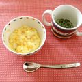 ペンギンハニー's cooksnap of when they made しらすと人参の玉子がゆ〜離乳食後期〜.