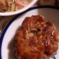 ねこまー's cooksnap of when they made 豚こまの和風ハンバーグ.