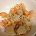 ちょめみるく's cooksnap of when they made えび・ほたて・アスパラのガーリック炒め.