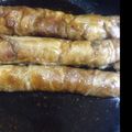 myu7888's cooksnap of when they made 子供も喜ぶ　小間肉のぐるぐるチーズ巻き.