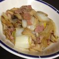 JUN7810's cooksnap of when they made エリンギと白菜とハムのバター醤油炒め.