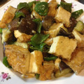 ちゃまねこ's cooksnap of when they made ナスとピーマンの厚揚げ味噌醤いため.