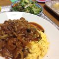 まっちゃん。。。's cooksnap of when they made ふわとろ♡濃厚ハヤシオムライス.