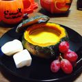 meixu_'s cooksnap of when they made ハロウィンに♪坊ちゃんかぼちゃのプリン.
