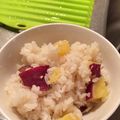 happy086's cooksnap of when they made さつまいもごはん.