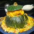 Kyaramiga's cooksnap of when they made 丸ごとかぼちゃのマカロニグラタン.