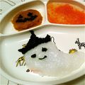 オレンヂスー's cooksnap of when they made 離乳食★かぼちゃのハロウィン粥★.