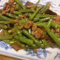 tamamiya55's cooksnap of when they made かなるンちの醤油麹いんげんと牛肉の炒め物.